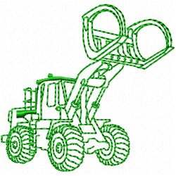 Construction Machinery Vehicles Embroidery Design 9 Construction Machinery Vehicles Embroidery Design 9
